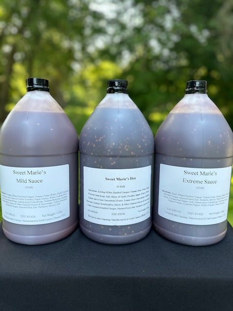 Gallon Sweet Marie's Hot Sauce