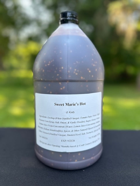 Gallon Sweet Marie's Hot Sauce
